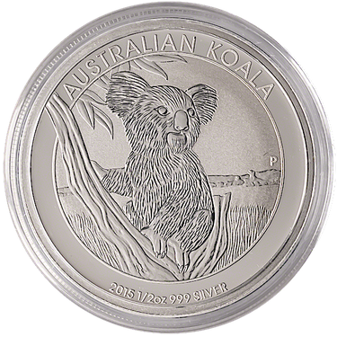 Silver Koala Coin 2015 - 1/2 oz